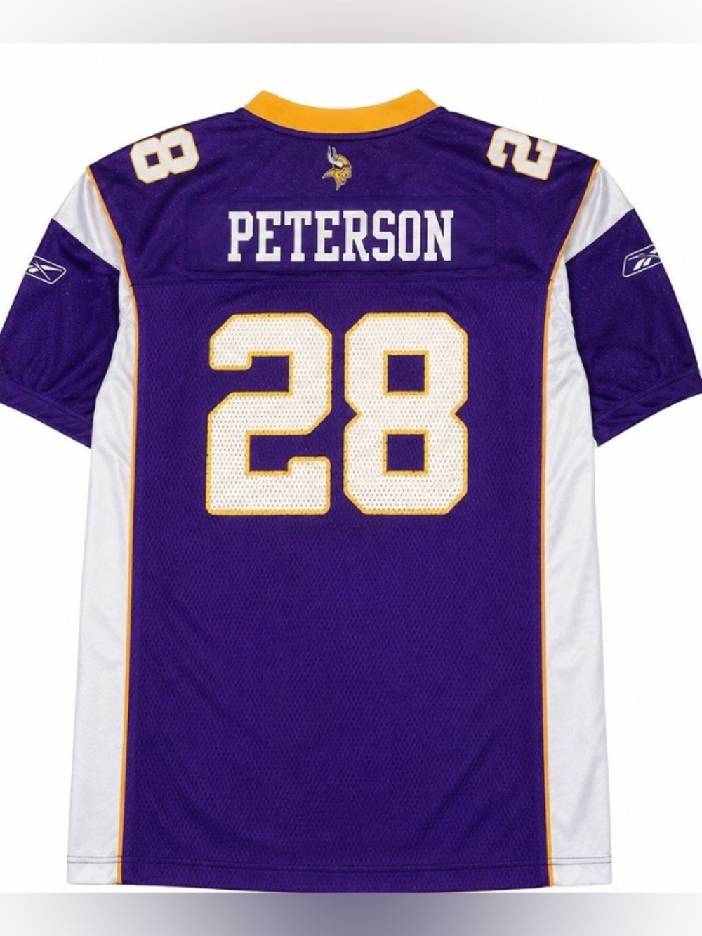 Adrian Peterson #28 Vikings Reebok On Field Youth XL (18-20) Jersey